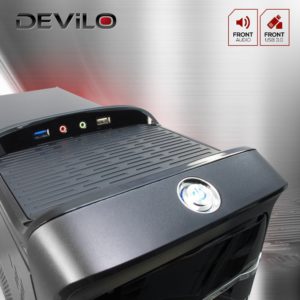 DEViLO PC-Set 1238-tastatur-test-anschlüsse-04